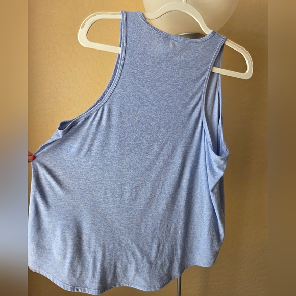 CALIA by Carrie Underwood Light Blue Muscle Tank - Picture 3 of 5